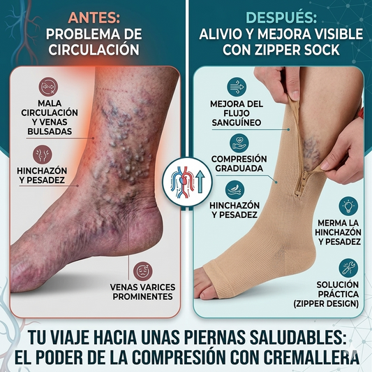 calcetines de compresión 3 en 1